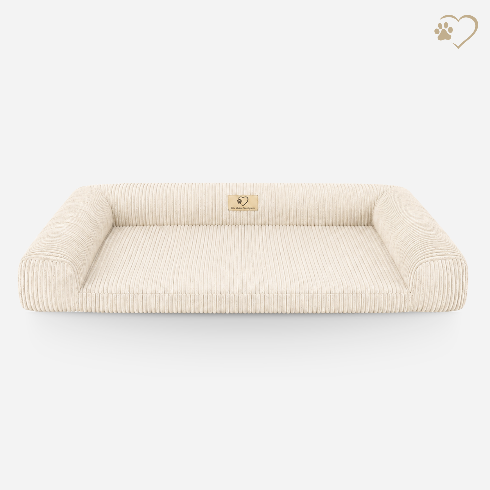 Samtpfote Hundematte Cord - 120x78x19cm