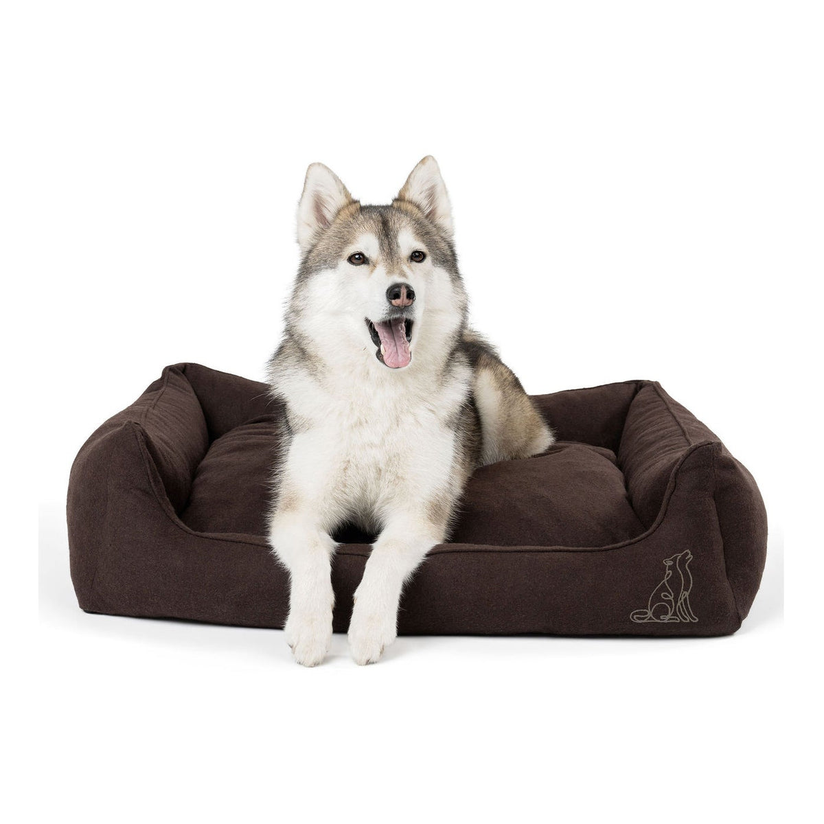 MOUNTAINDOG Hundebett Belle Dunkelbraun