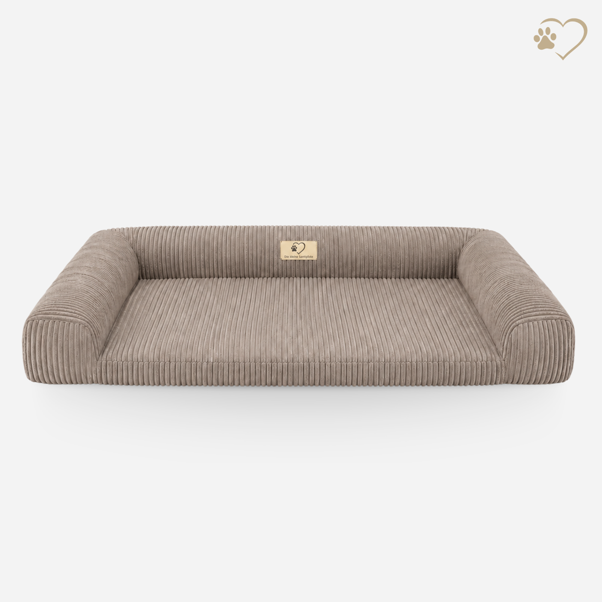 Samtpfote Hundematte Cord - 120x78x19cm