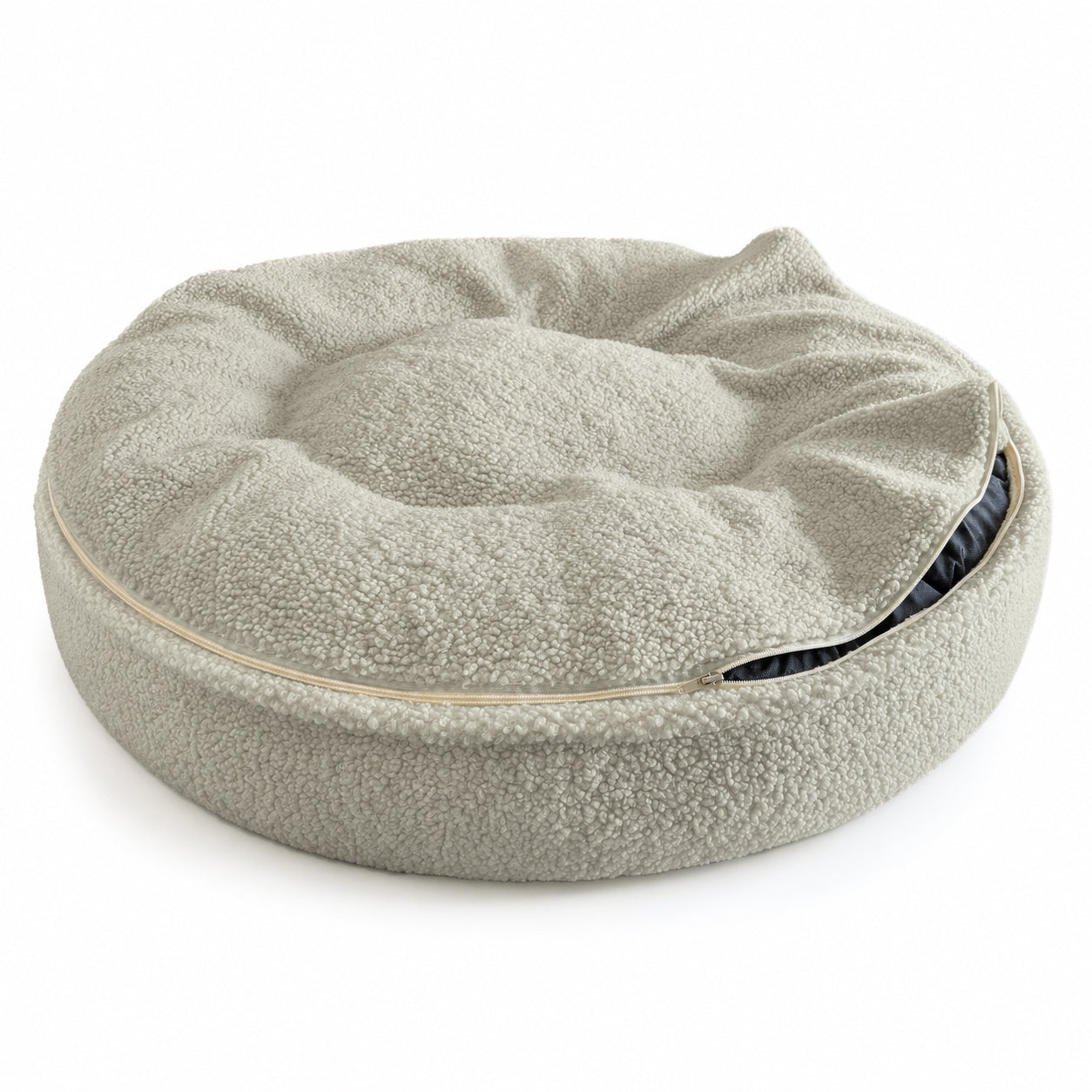Die kleine Samtpfote Hundebett Boucle Donut
