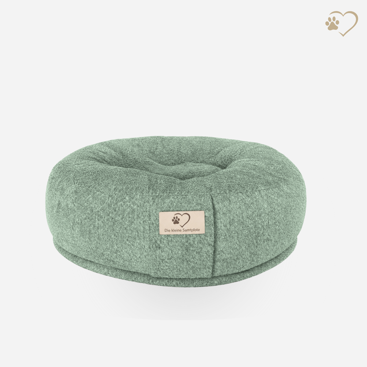 Samtpfote orthopädisches Hundekissen Donut Bouclé
