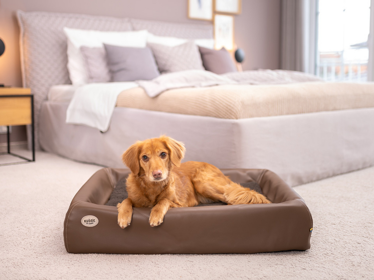 Hundebett KUDDE Kunstleder (weitere Ansicht)