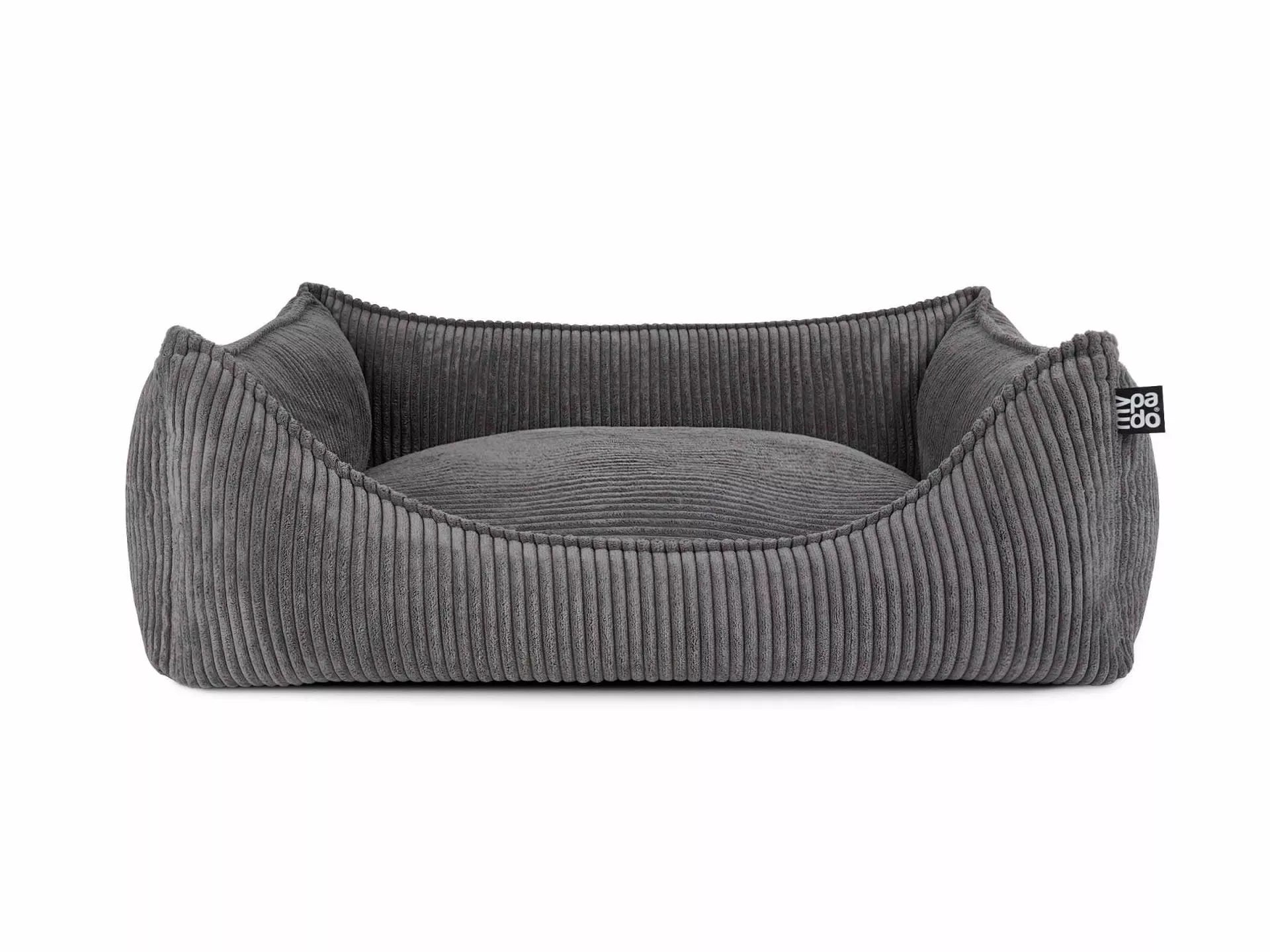 mypado Hundebett Dreamer Cord 90x70 cm Visco - Anthrazit