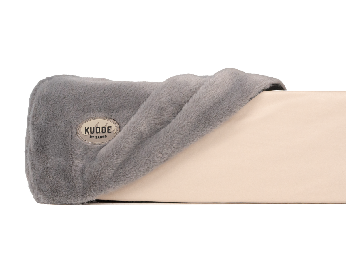 Hundebett KUDDE Kuschelfell (vegan)