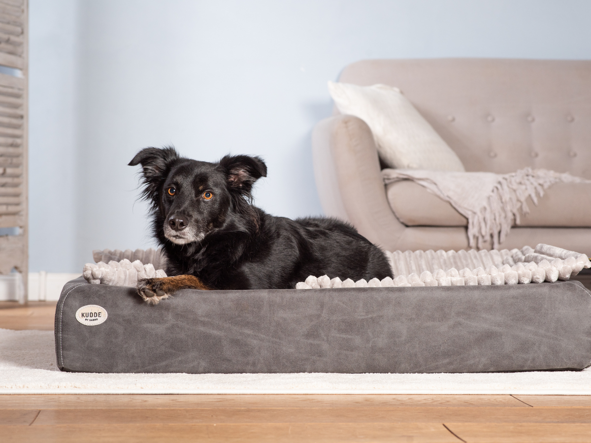 Hundebett KUDDE veganes Wildleder (weitere Ansicht)