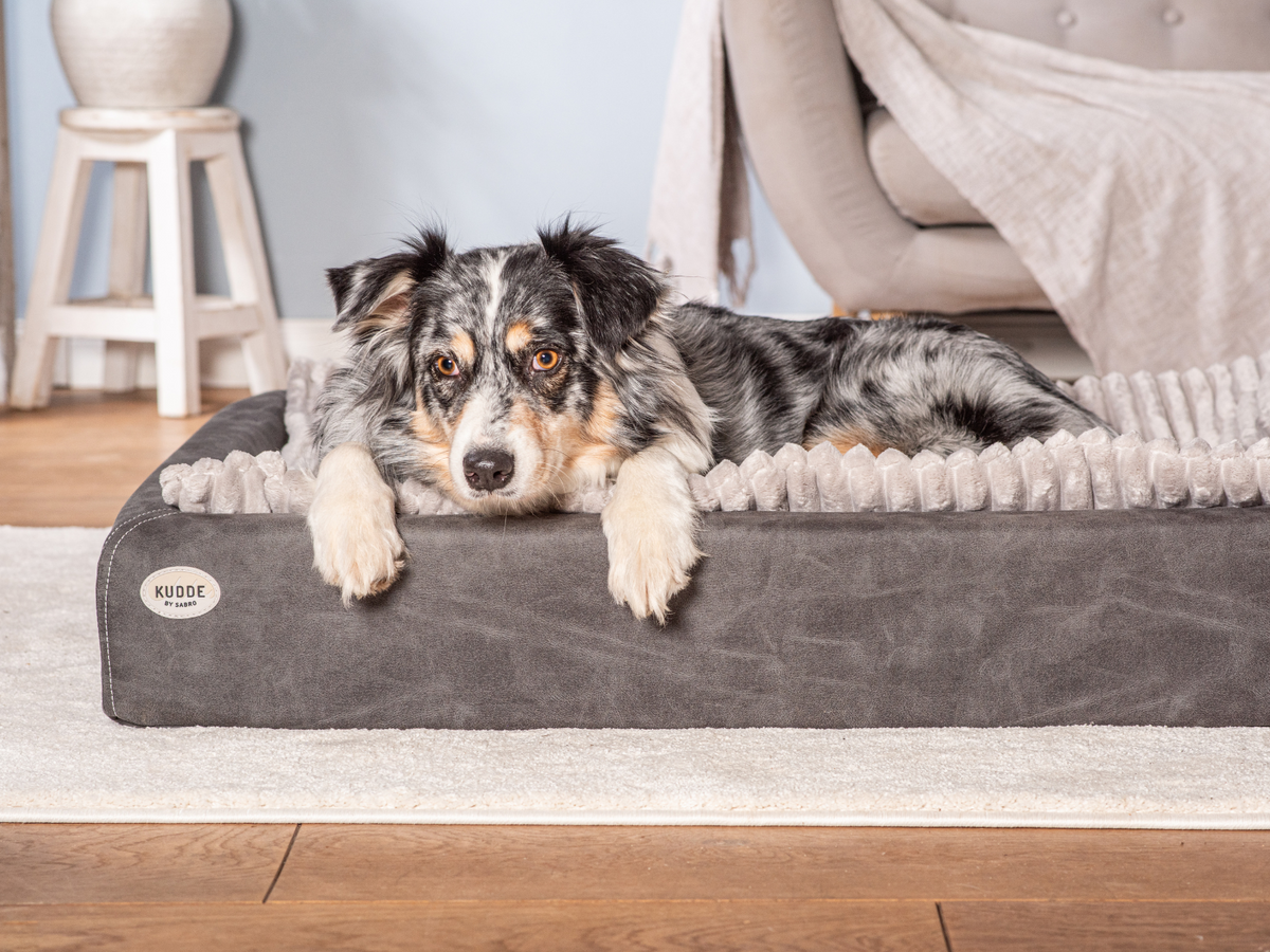 Hundebett KUDDE veganes Wildleder (weitere Ansicht)