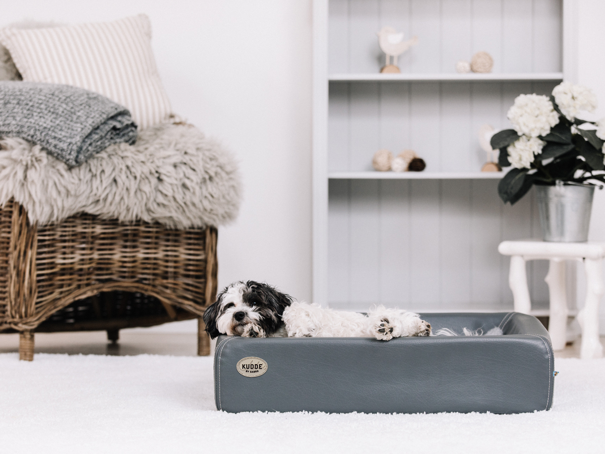 Hundebett KUDDE Kunstleder (weitere Ansicht)