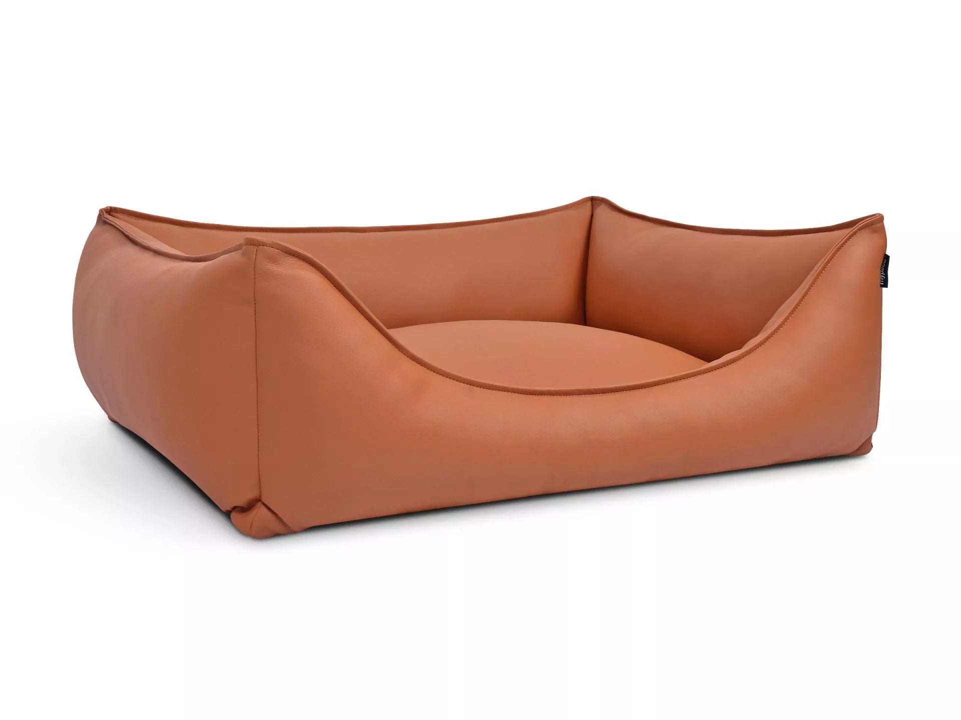 mypado Dreamer Kunstleder Hundebett 90x70 cm - Terracotta