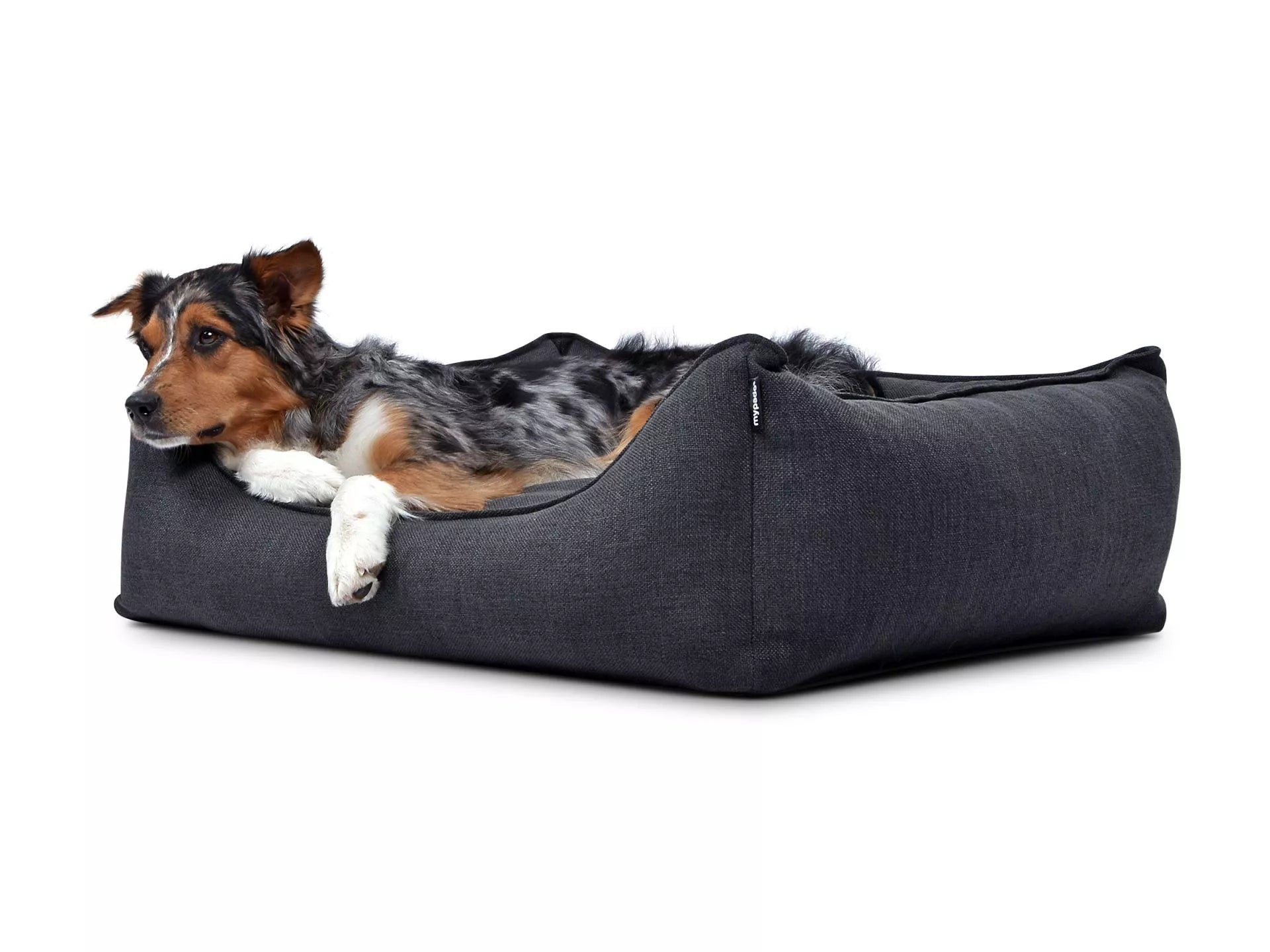 mypado Dreamer Structure Hundebett 110x90 cm Visco - Anthrazit
