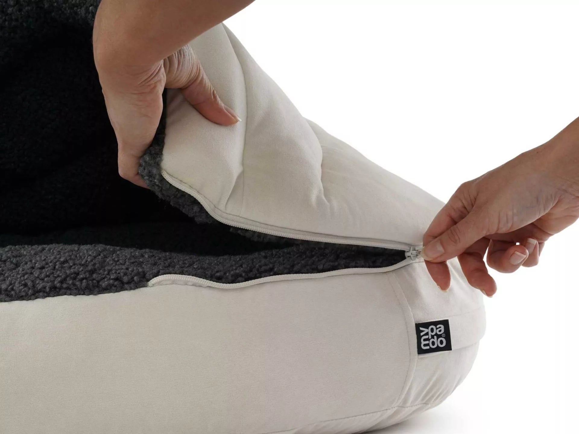 mypado Shell Woolly Katzenhöhle Creme