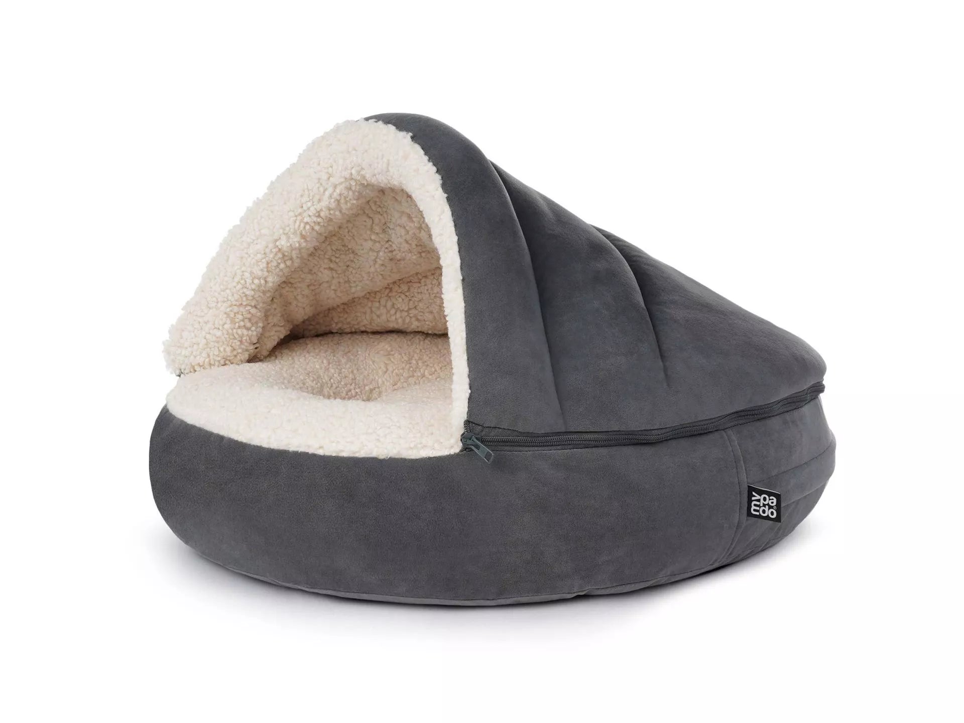 mypado Shell Woolly Katzenhöhle Anthrazit