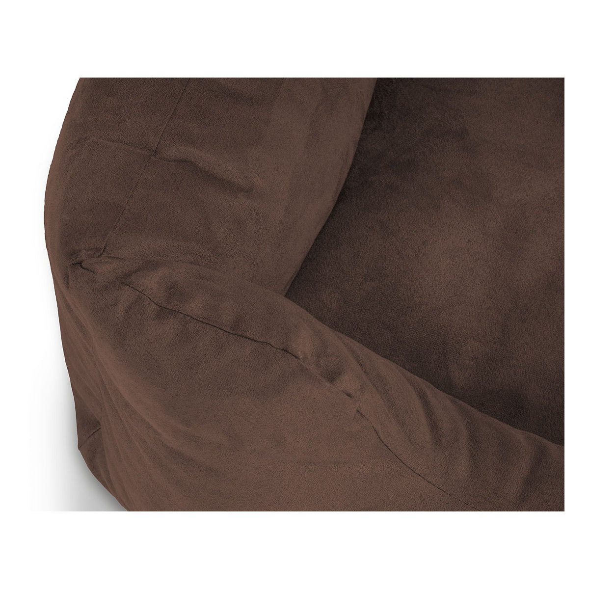 Knuffelwuff Hundebett Dreamline aus Velours Braun