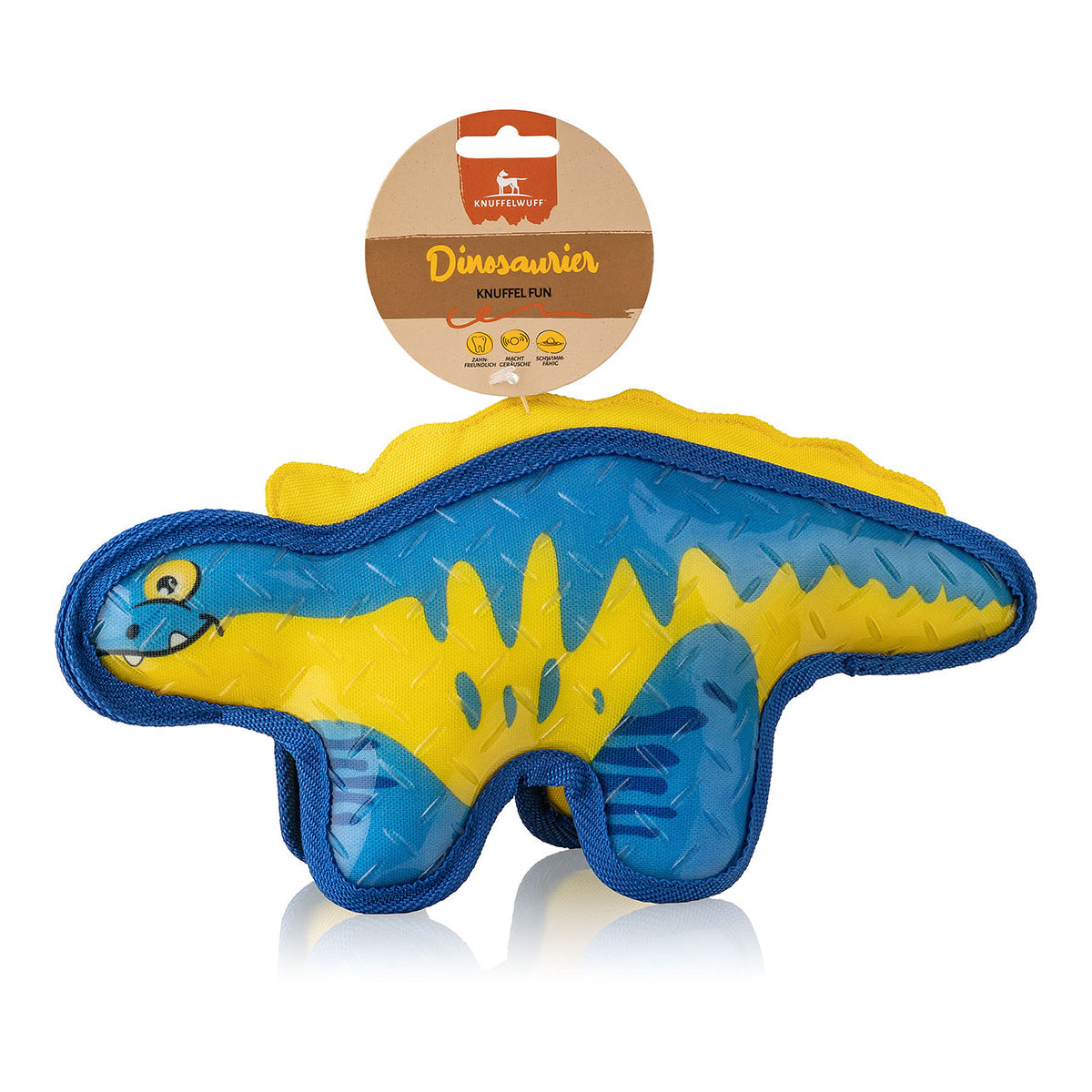Knuffelwuff Hundespielzeug Quietschetier Dinosaurier