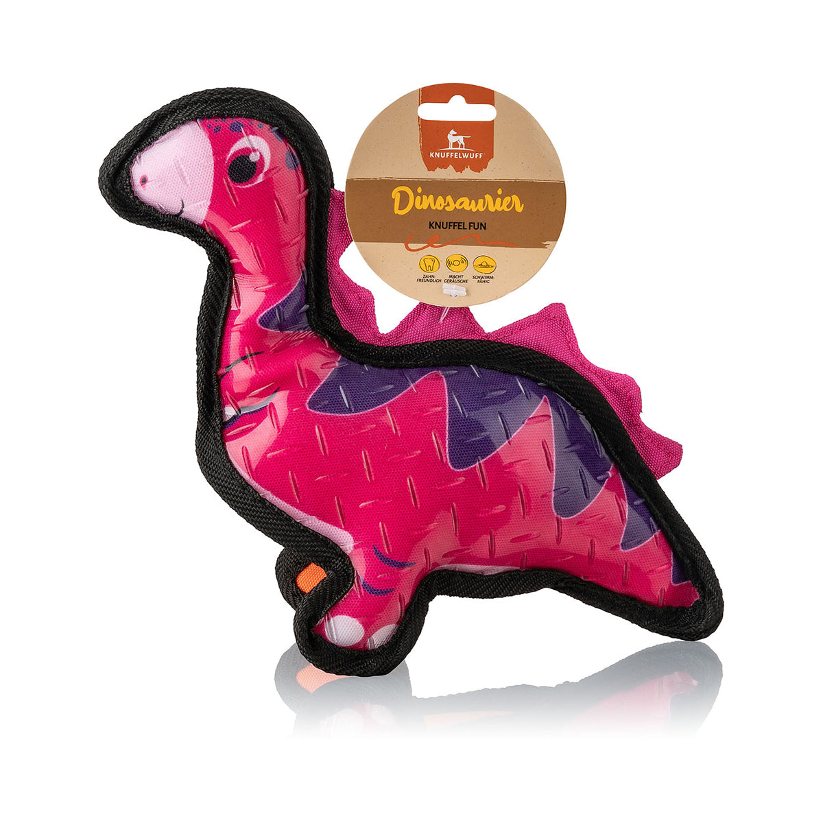 Knuffelwuff Hundespielzeug Quietschetier Dinosaurier