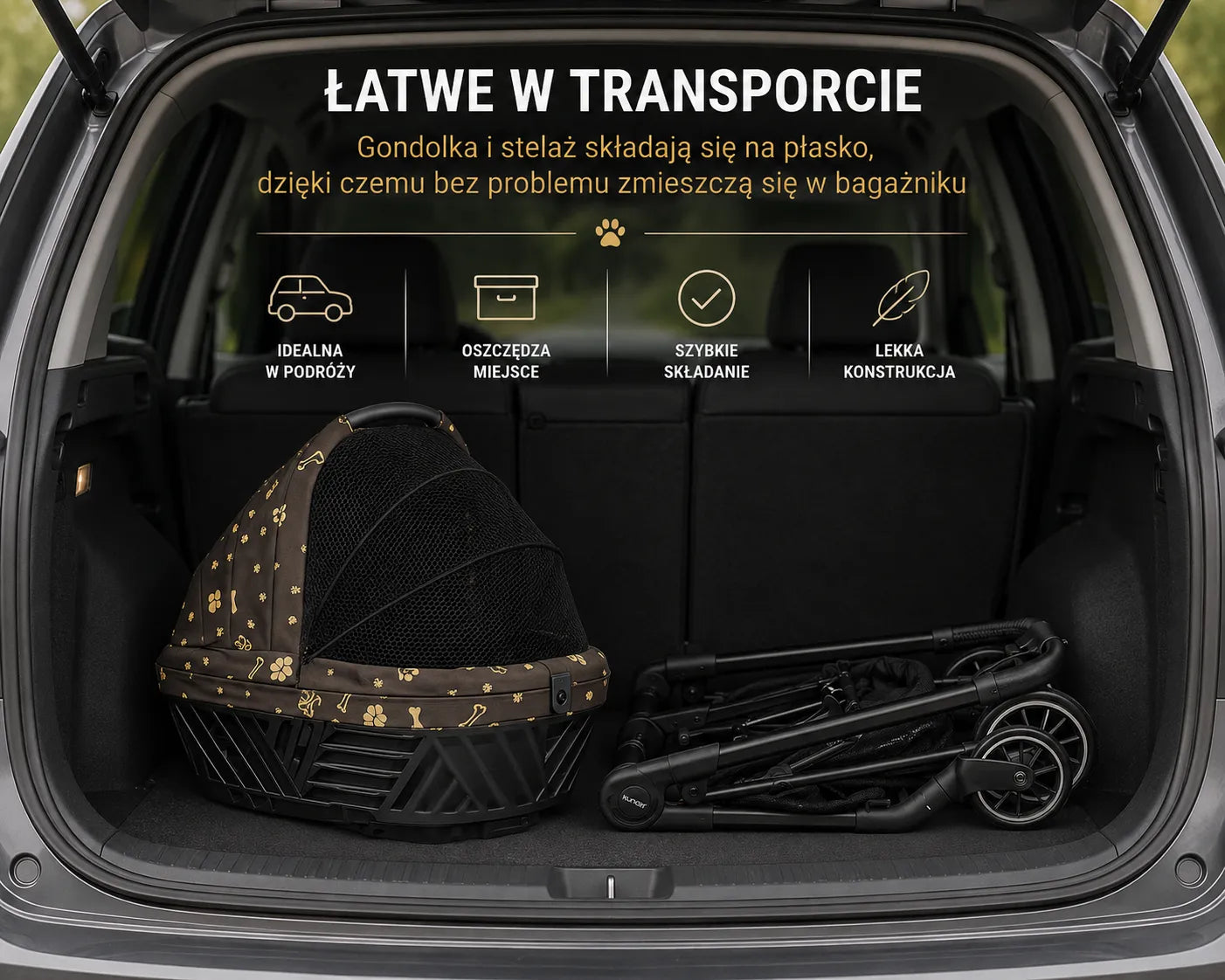Kunert LUVO Premium Hunde- und Katzenwagen
