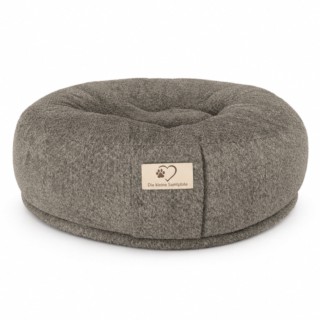 Samtpfote orthopädisches Hundekissen Donut Bouclé
