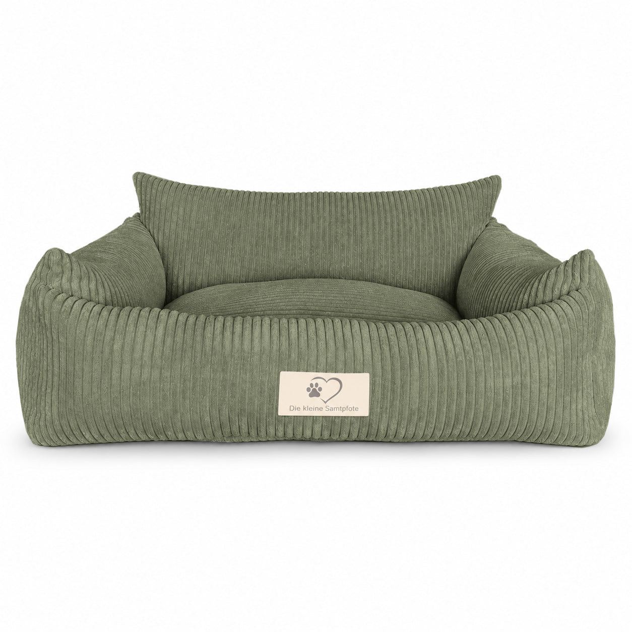 Die kleine Samtpfote Hundebett Cord Settee