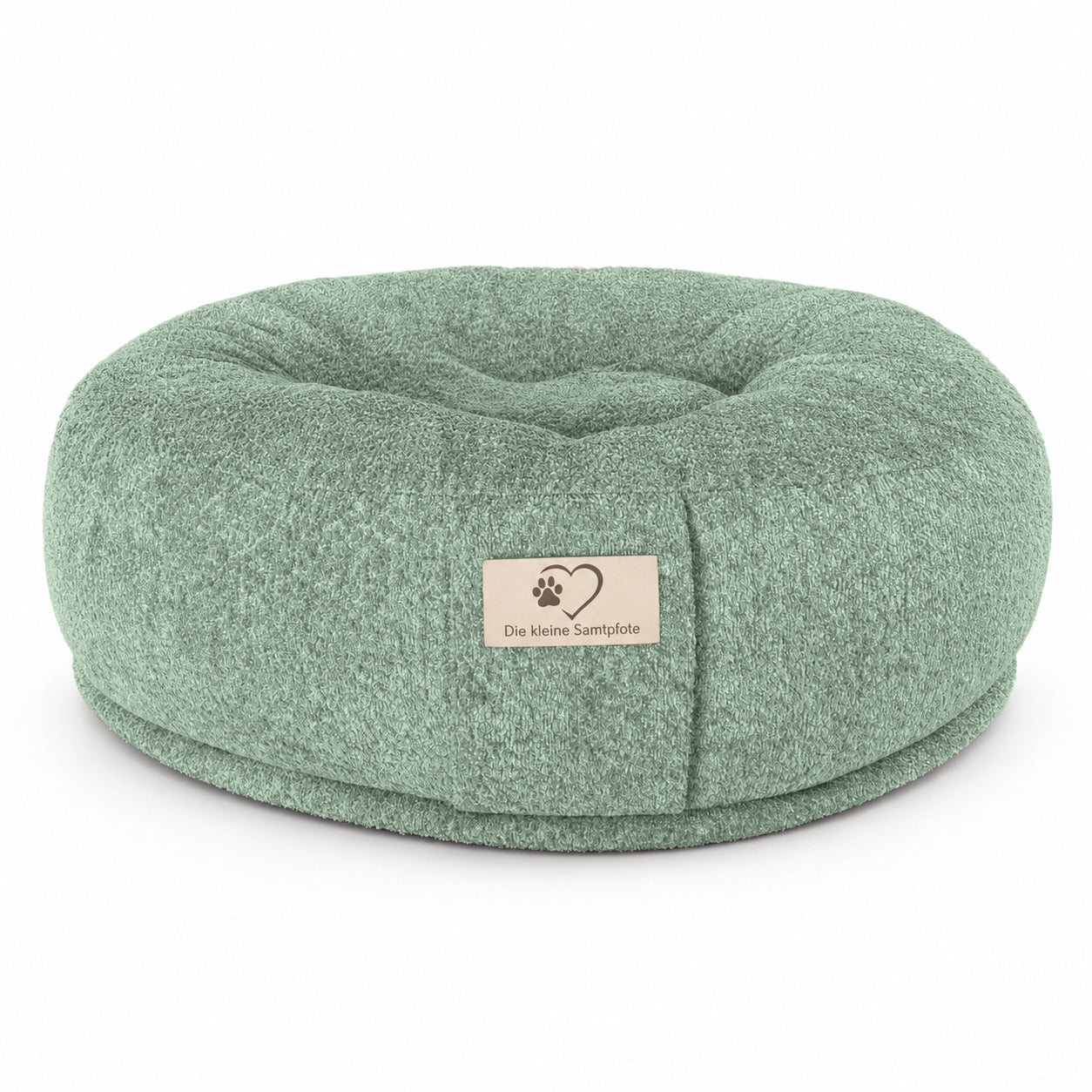 Samtpfote orthopädisches Hundekissen Donut Bouclé