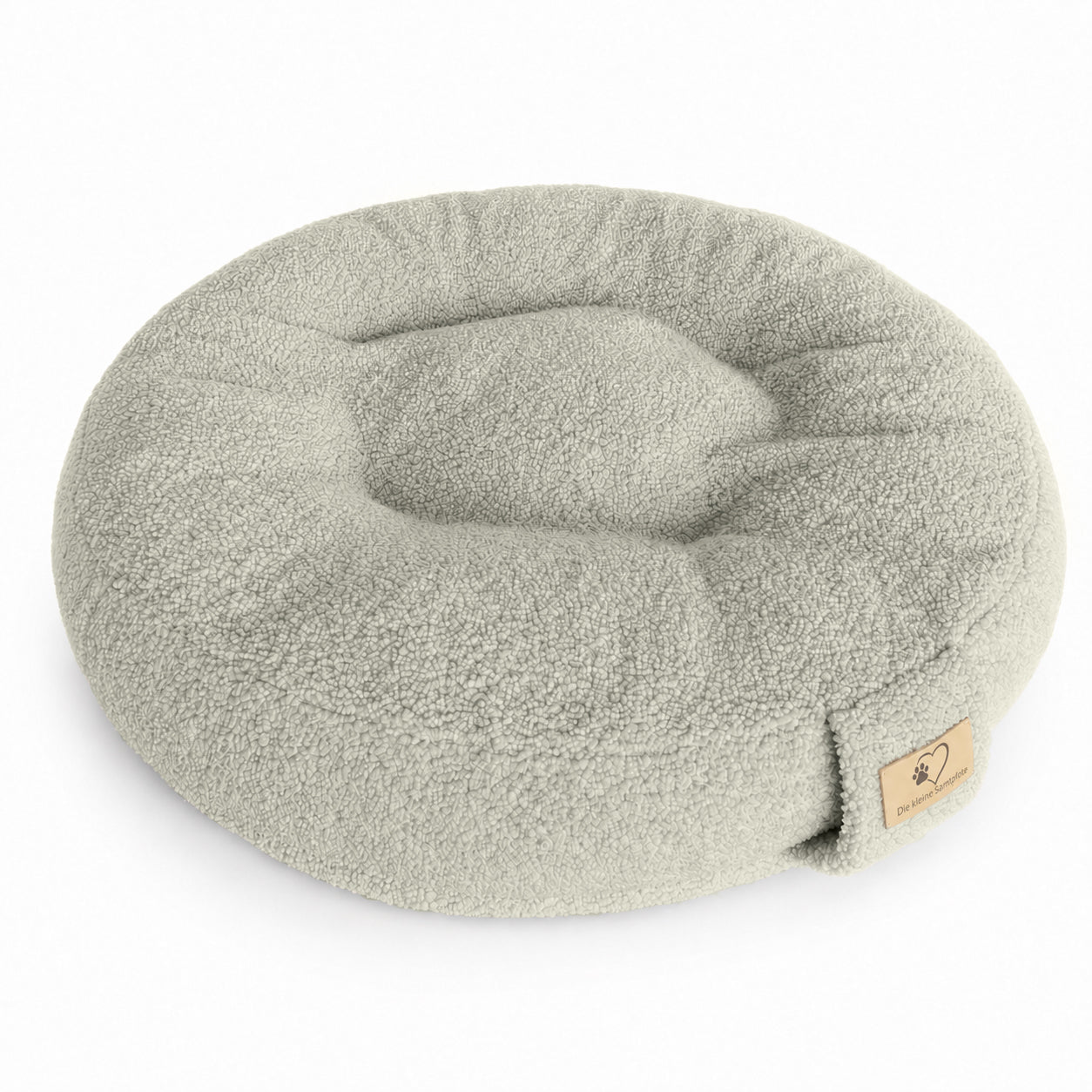 Die kleine Samtpfote Hundebett Boucle Donut