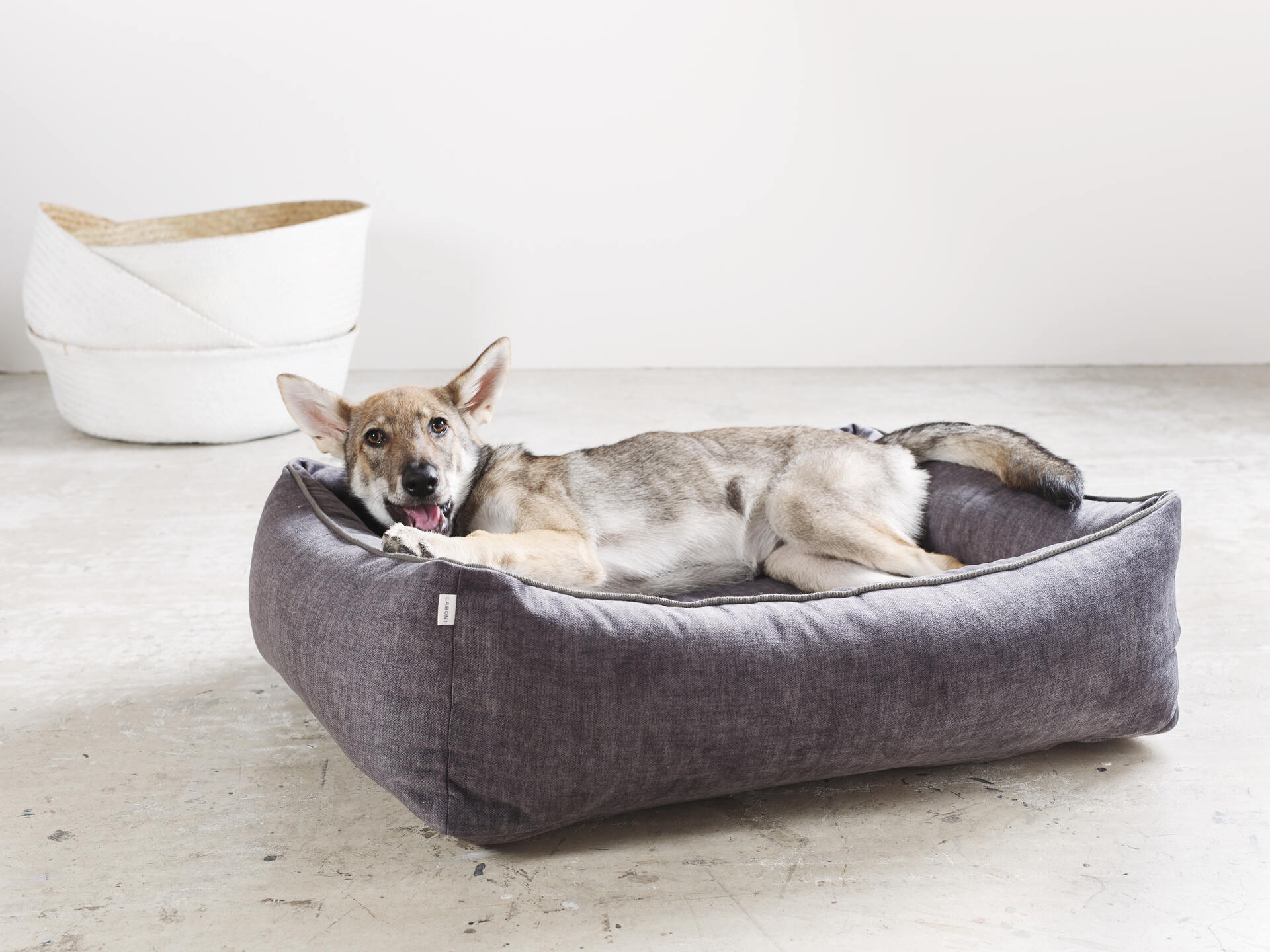 Laboni Hundebett Glam - Graphite