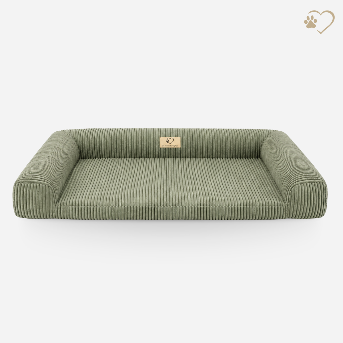 Samtpfote Hundematte Cord - 120x78x19cm