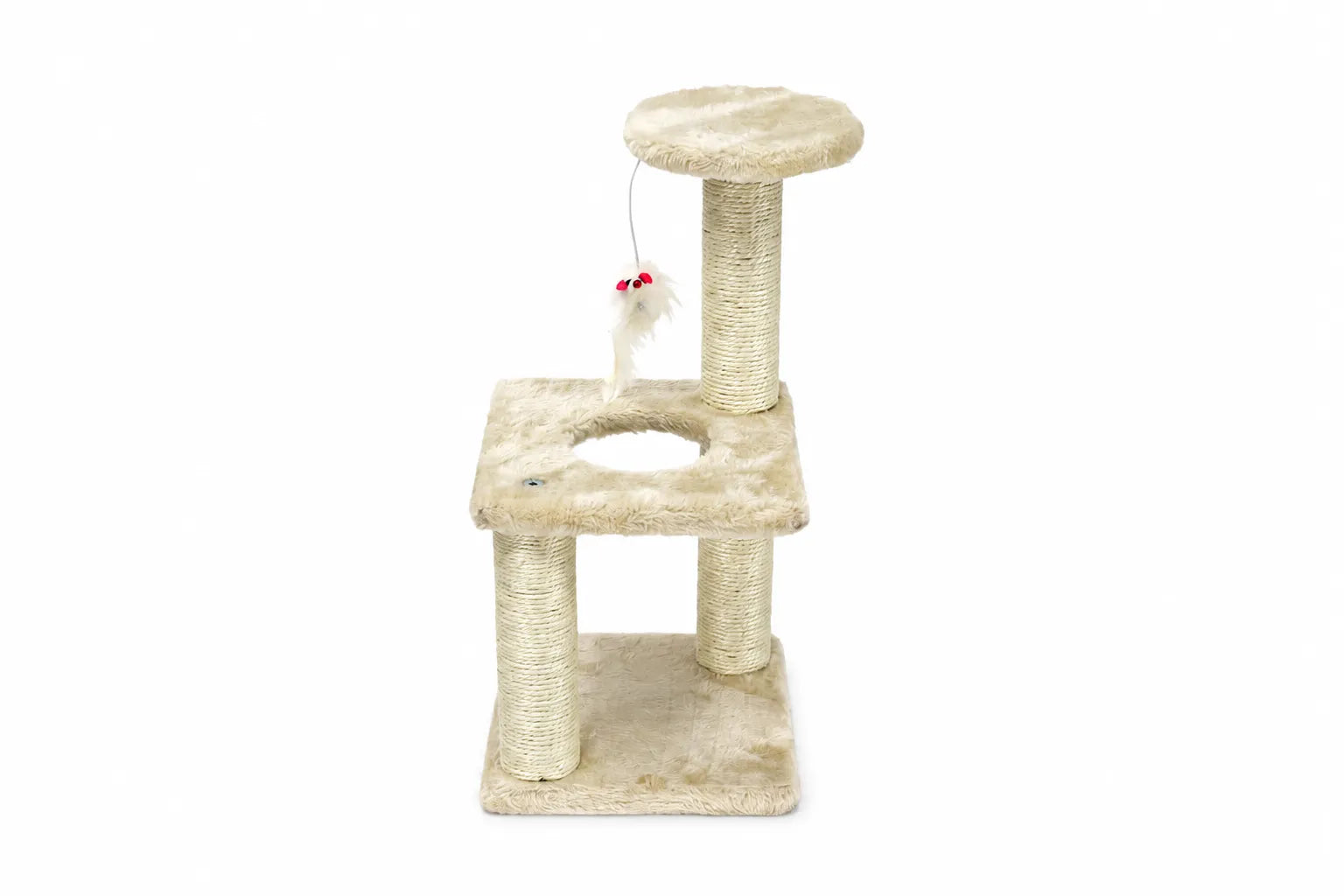 Kunert kleiner Kratzbaum für Katzen - 39 x 20 x 20 cm