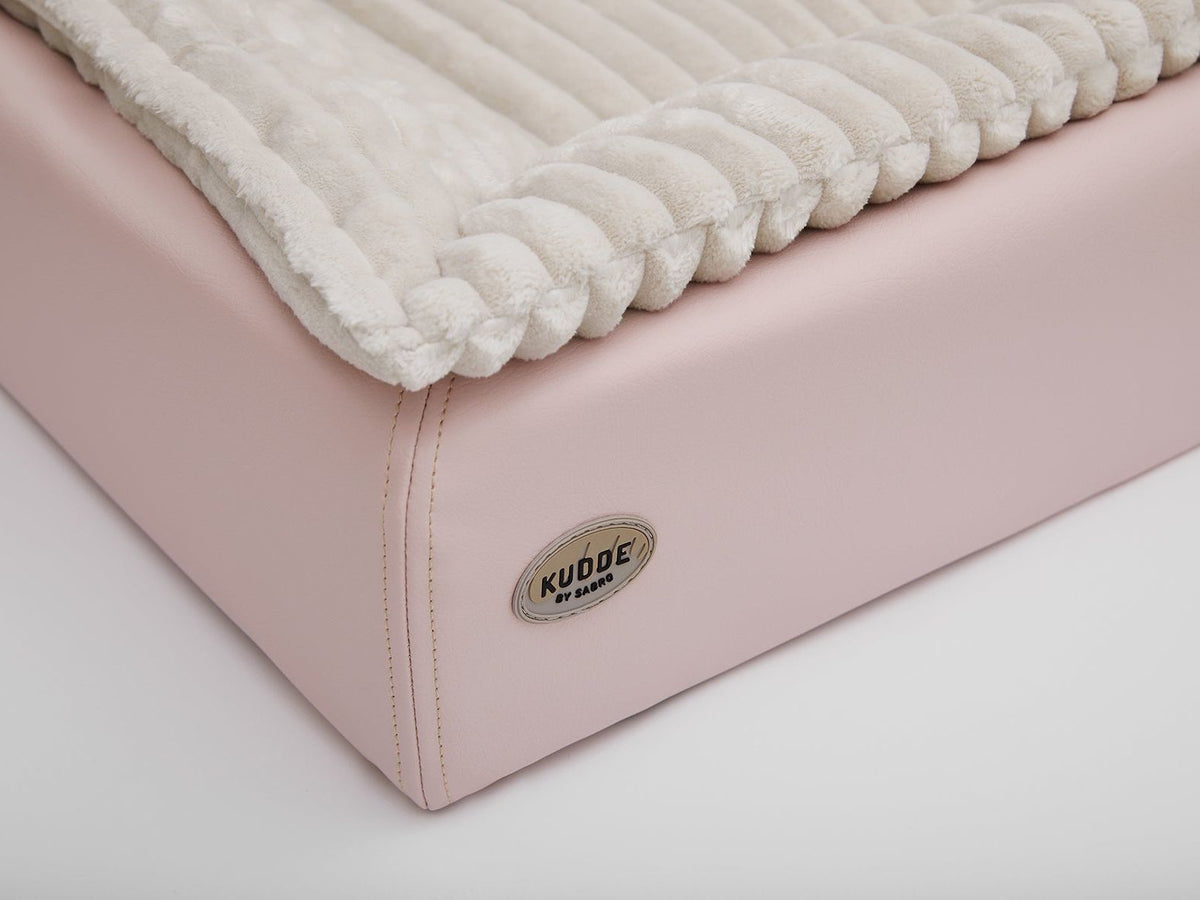 Hundebett KUDDE Pastell Kunstleder