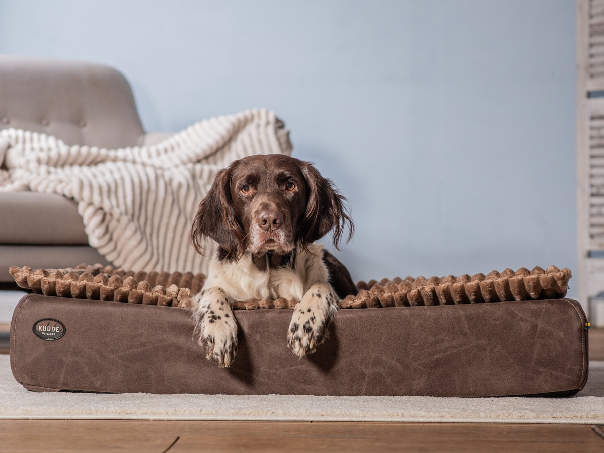 Hundebett KUDDE veganes Wildleder (weitere Ansicht)