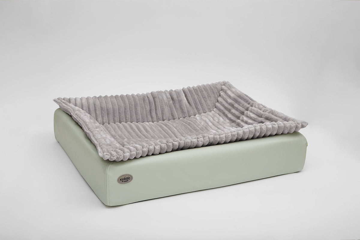 Hundebett KUDDE Pastell Kunstleder