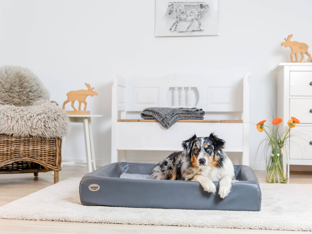 Hundebett KUDDE Kunstleder (weitere Ansicht)