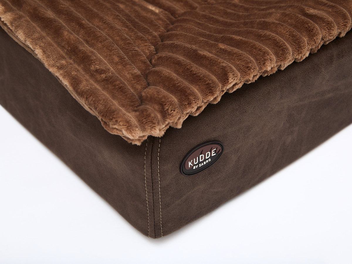 Hundebett KUDDE veganes Wildleder