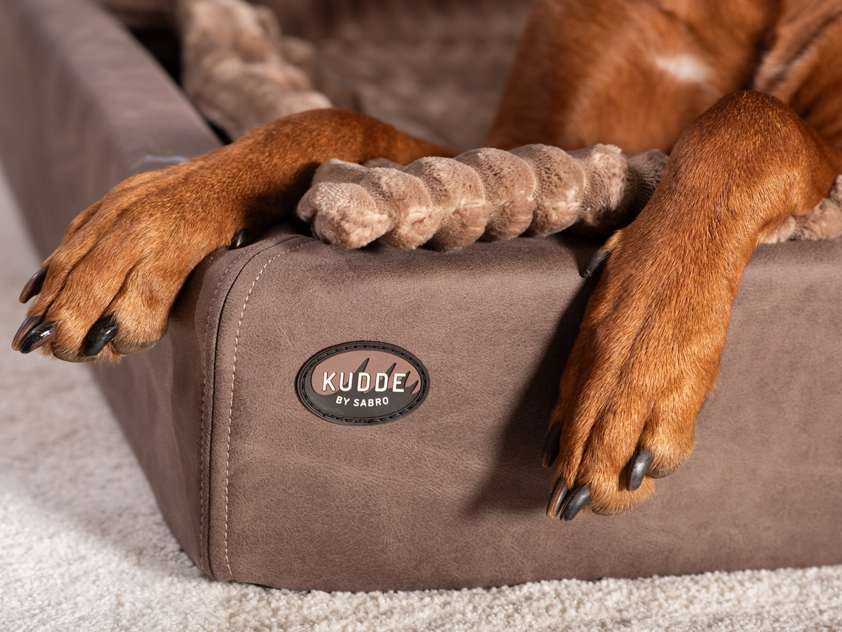 Hundebett KUDDE veganes Wildleder (weitere Ansicht)