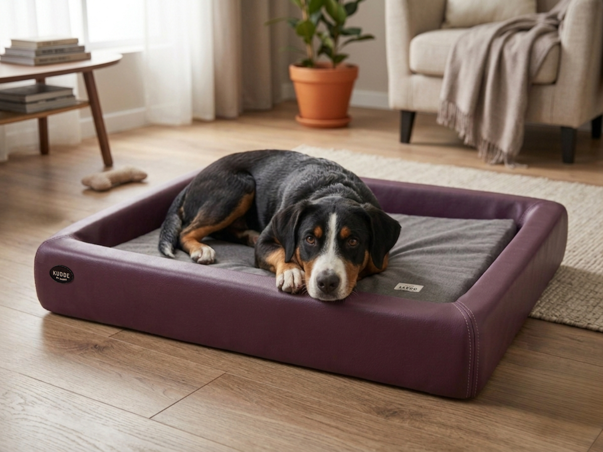 Orthopädisch-Plus Bundle | KUDDE Hundebett + Mumin Einlage Alltid