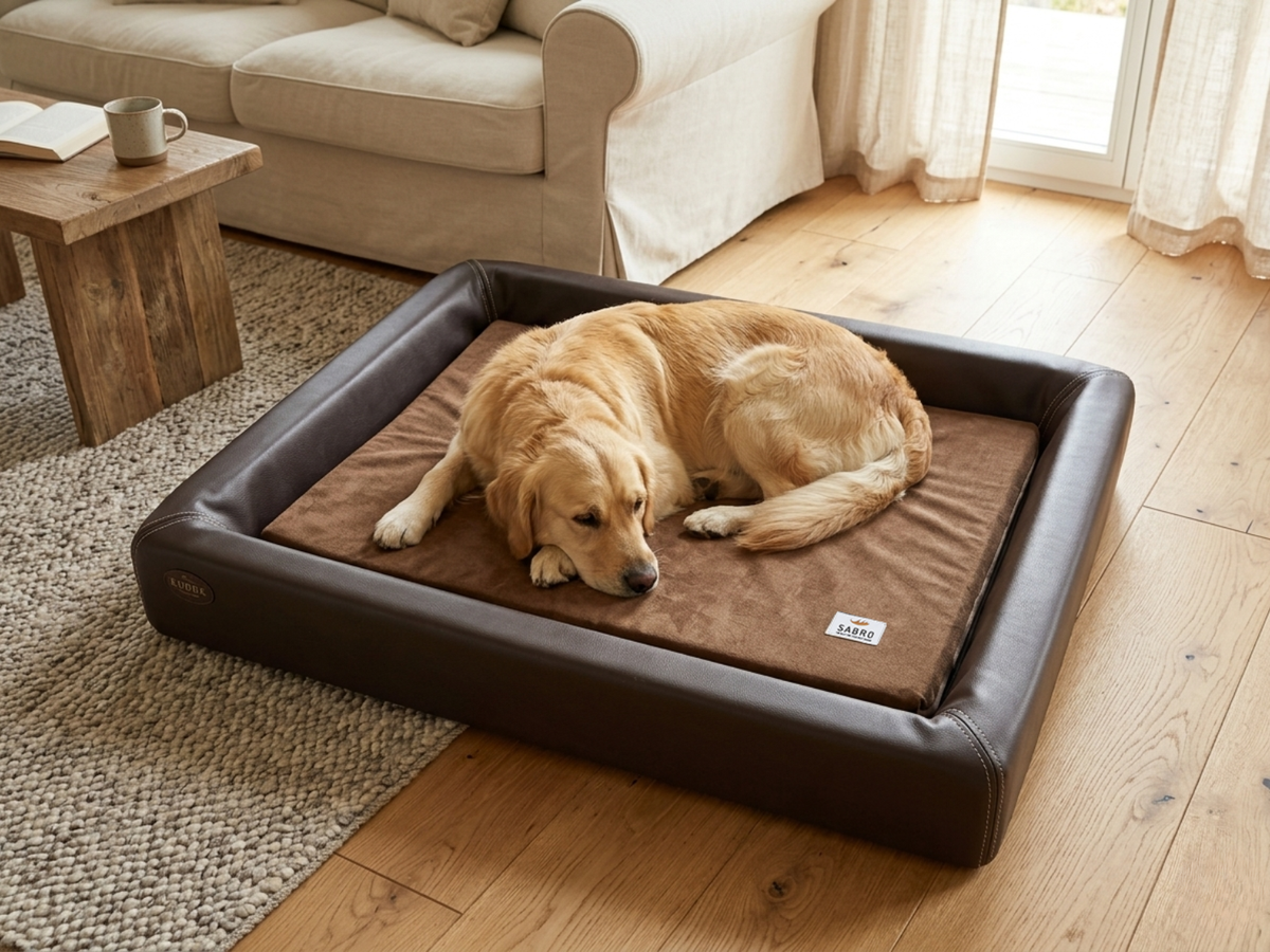 Orthopädisch-Plus Bundle | KUDDE Hundebett + Mumin Einlage Alltid