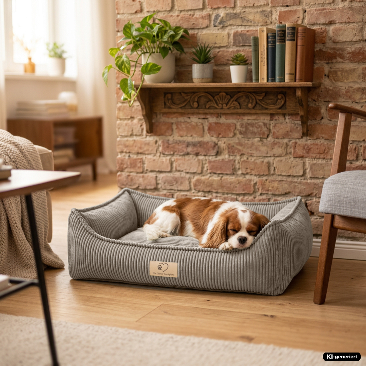 Samtpfote orthopädisches Hundebett Cord
