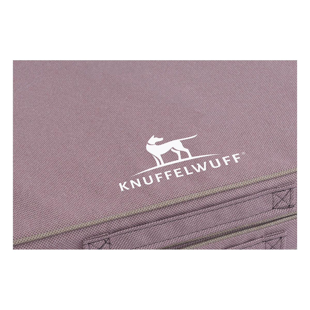 Faltbare Reisematte Orthopädisch Tacoma aus Velours mit Handwebcharakter Rosa XXL 140 x 120cm