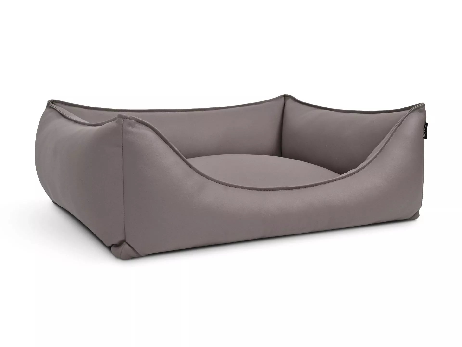 mypado Dreamer Kunstleder Hundebett 110x90 cm - Taupe