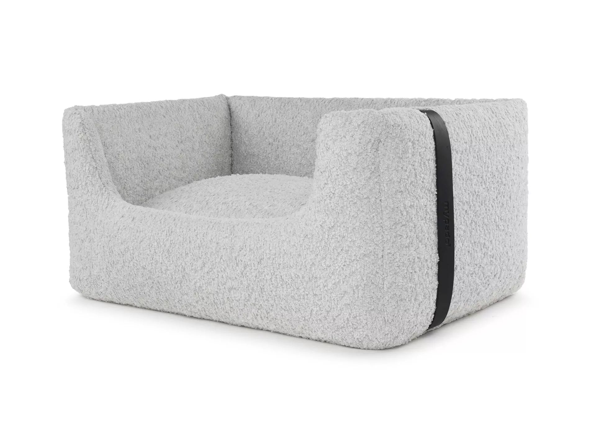 mypado Shara Bouclé Katzenbett Grau Silber