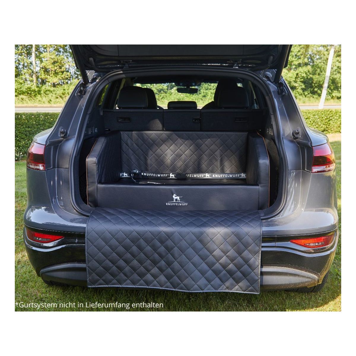 Knuffelwuff Cargo Hunde Auto Transportbox für den Kofferraum