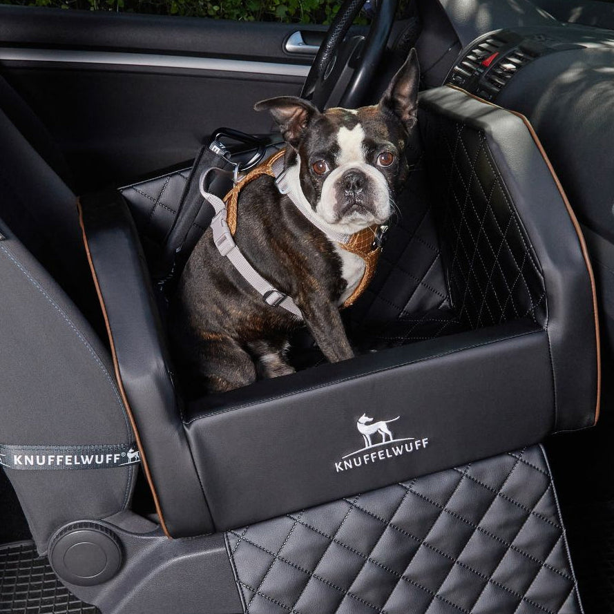 Knuffelwuff Cargo Hunde Auto Transportbox für den Vordersitz