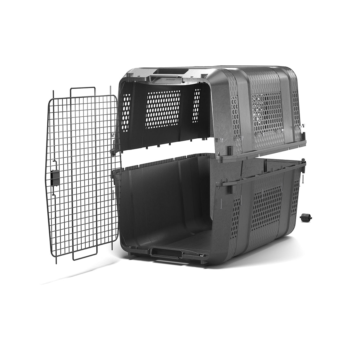 Knuffelwuff Flugtransportbox FlyBy – Klein - 71 x 52 x 55 cm (Ansicht 2)