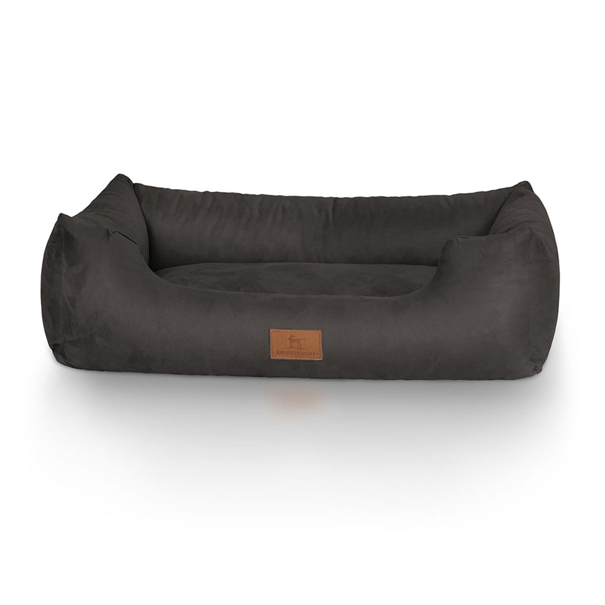 Knuffelwuff Hundebett Dreamline aus Velours Schwarz