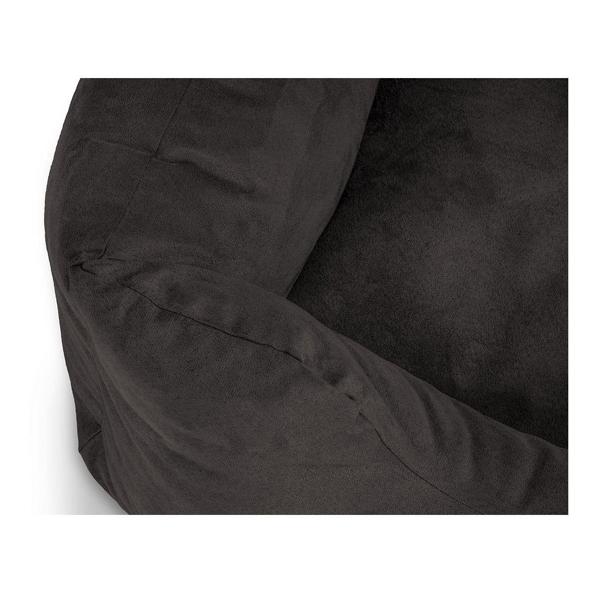 Knuffelwuff Hundebett Dreamline aus Velours Schwarz