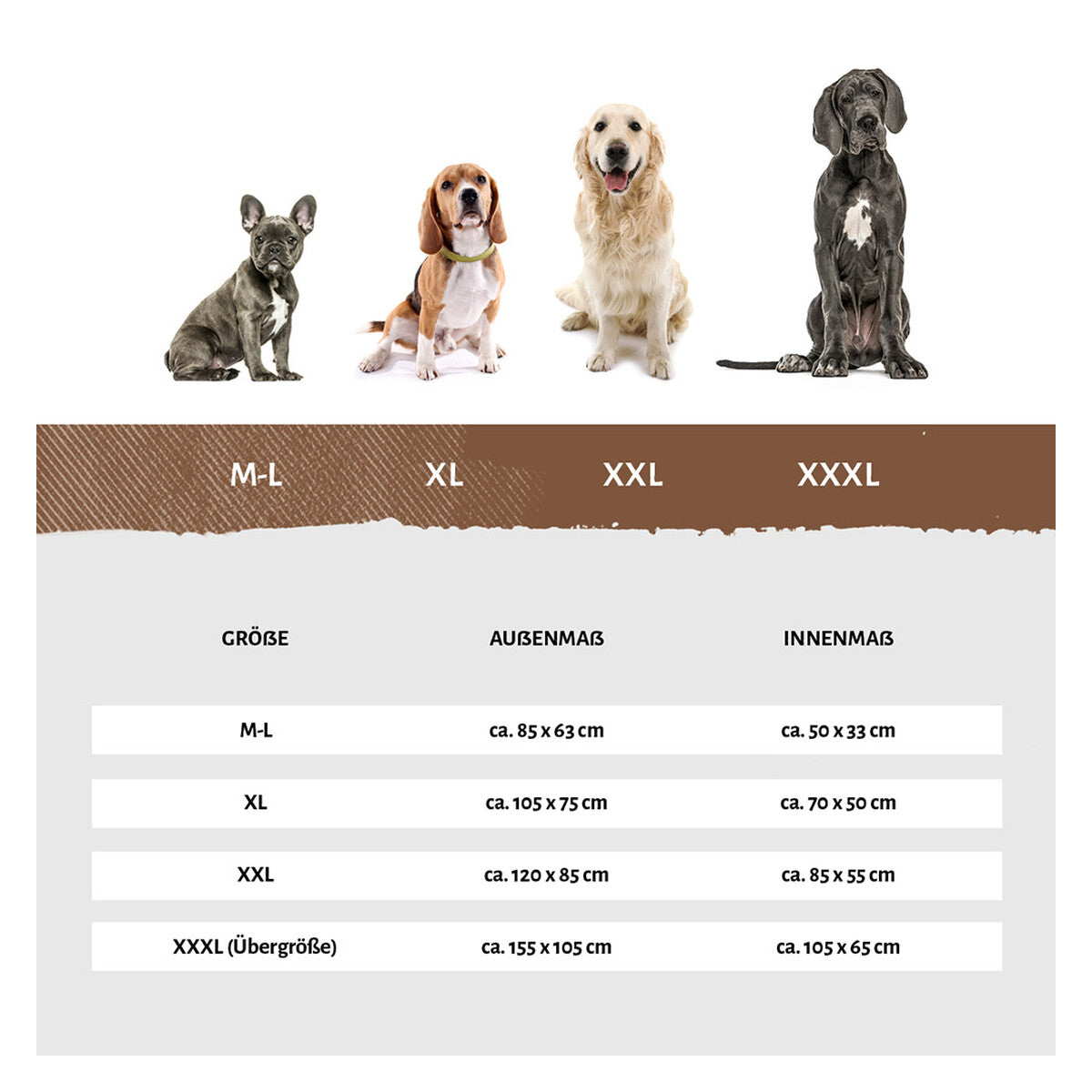 Knuffelwuff Design-Hundebett Sanford Rot