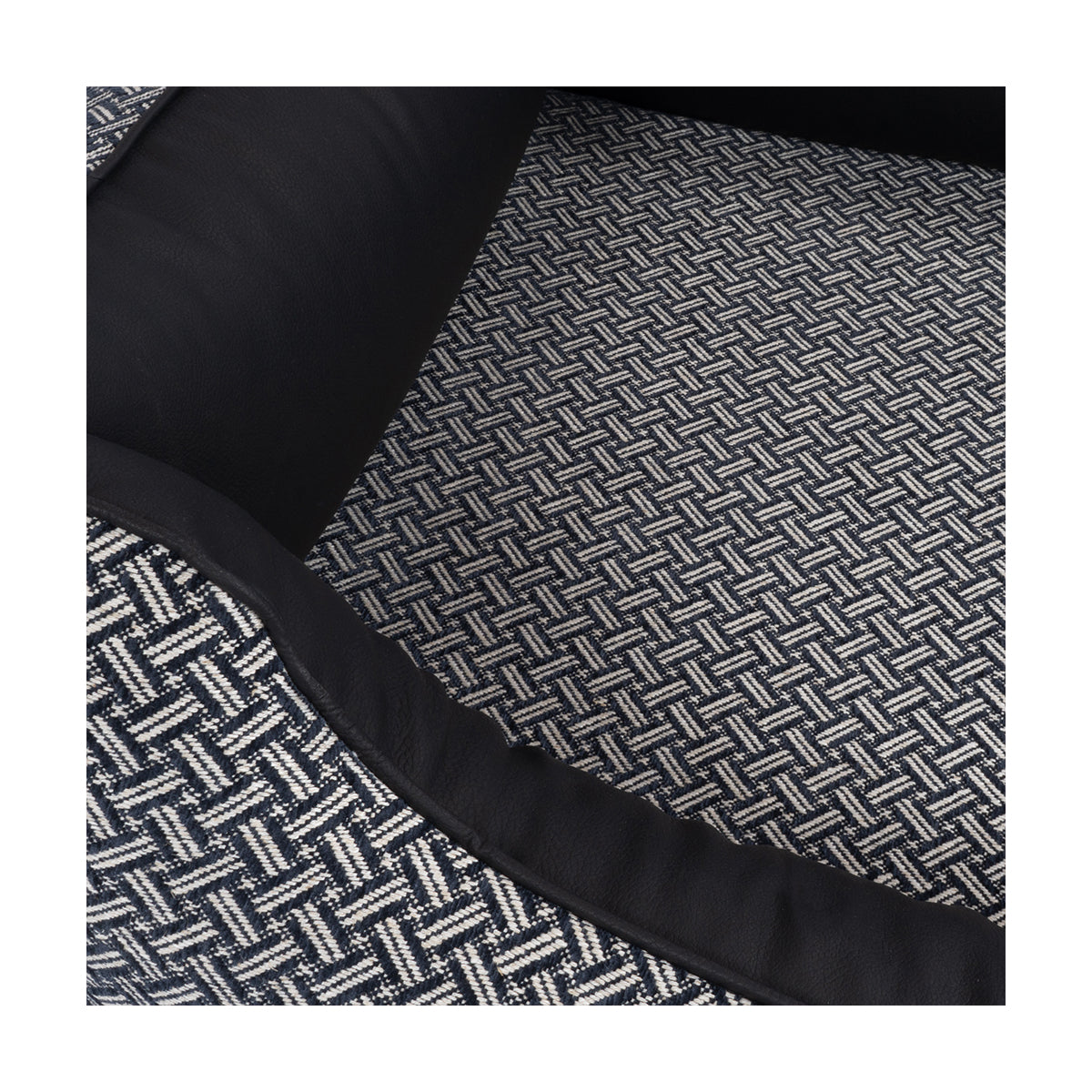 Knuffelwuff Design-Hundebett Sanford Schwarz