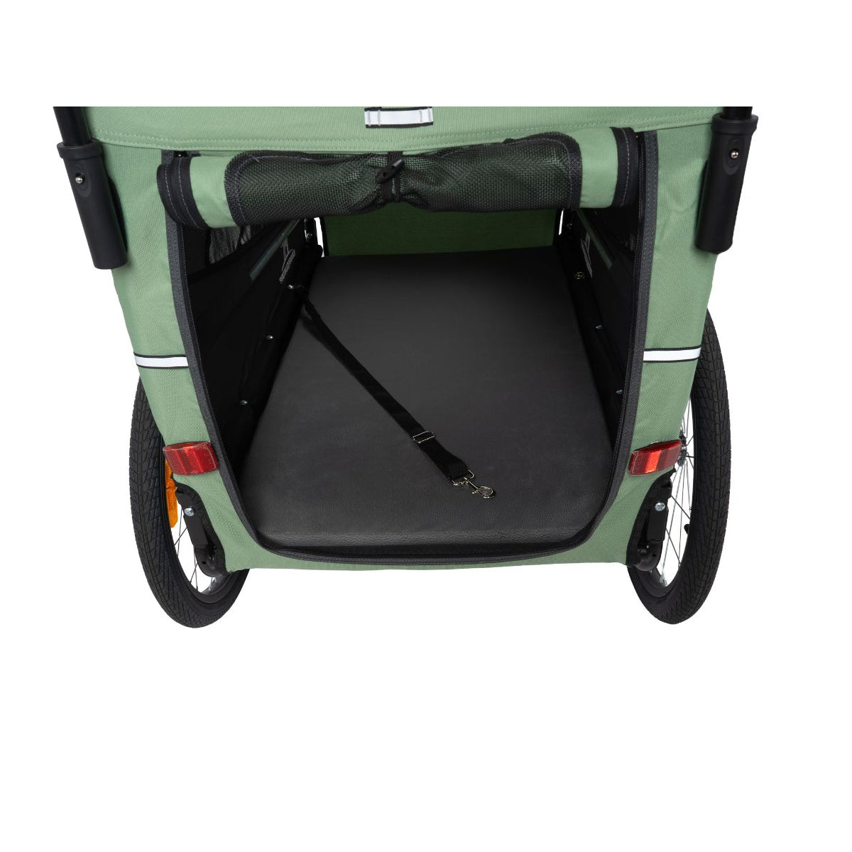 Knuffelwuff passgenaue Reisematte für Cruvado L-XL Hundeanhänger mit EasyClean Bezug