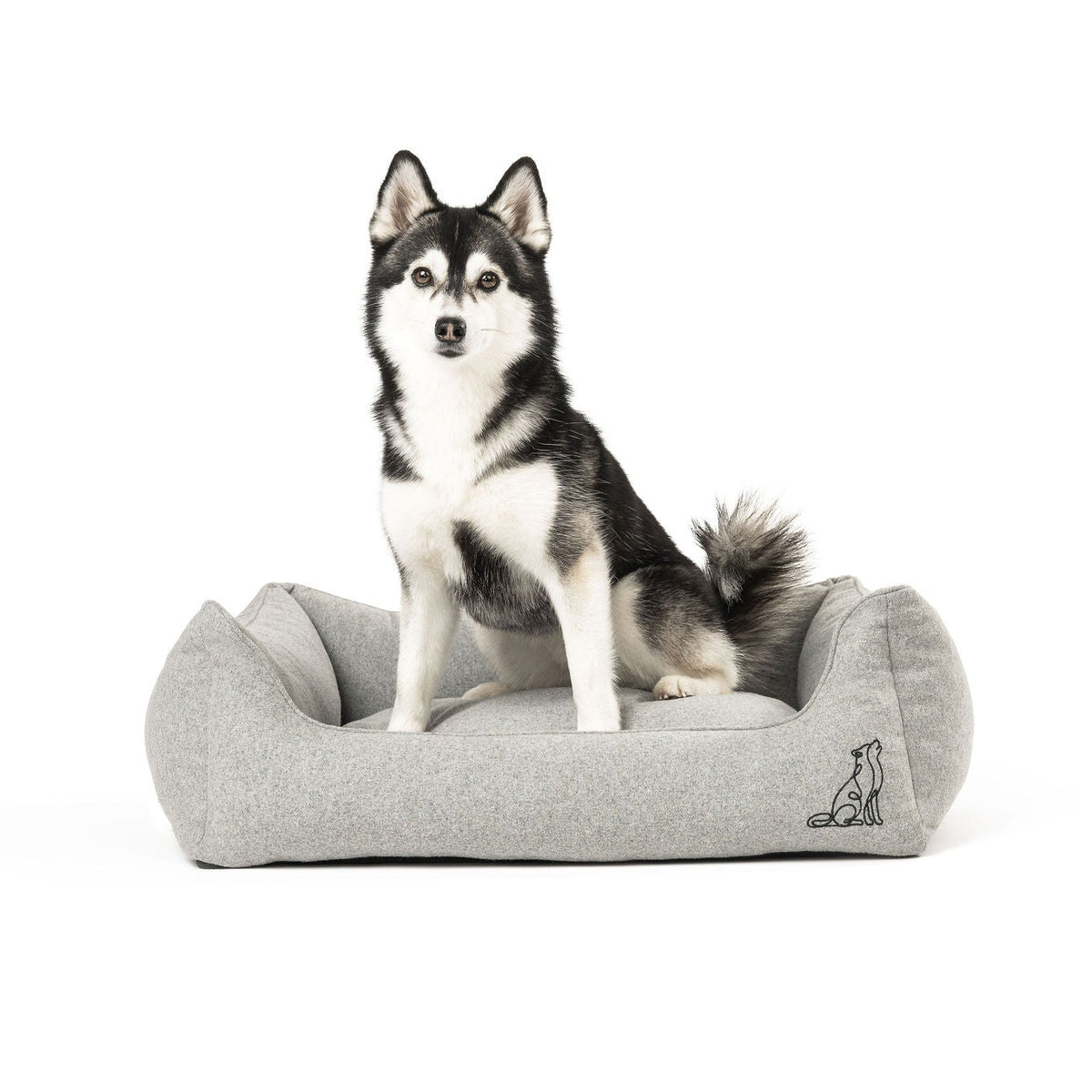 MOUNTAINDOG Hundebett Belle Hellgrau
