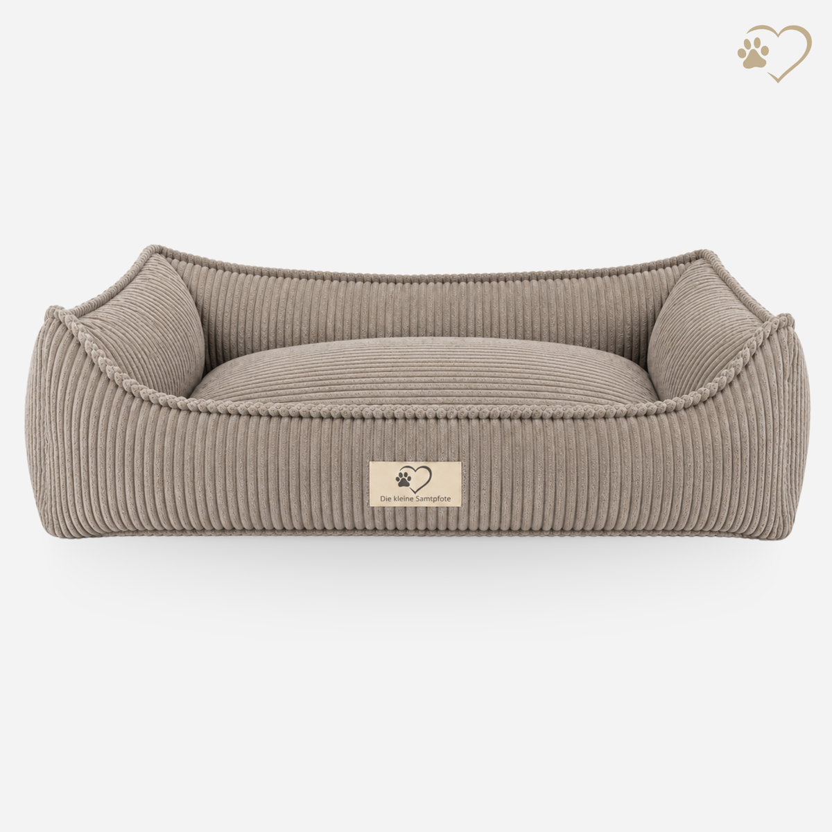 Samtpfote orthopädisches Hundebett Cord