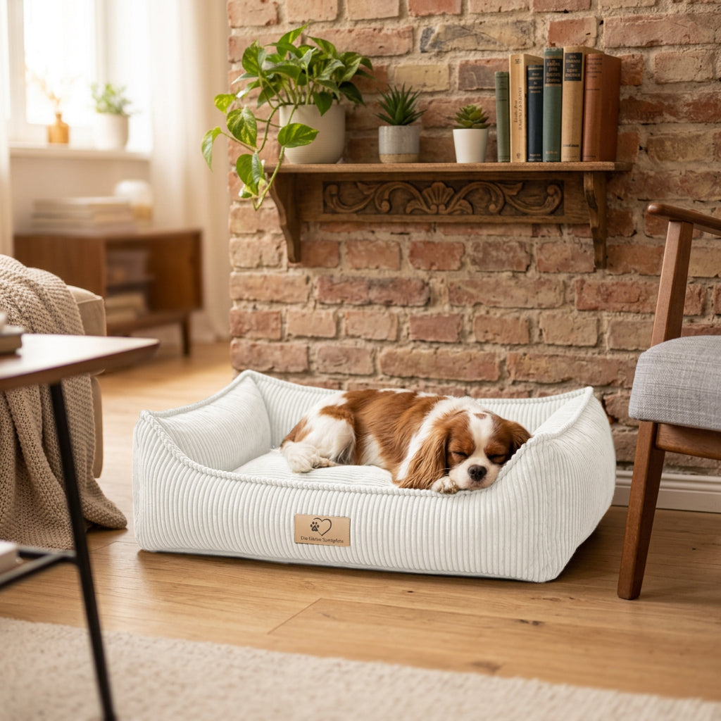Samtpfote orthopädisches Hundebett Cord