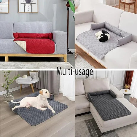 Kunert Hunde- und Katzenbett/ Schutzmatte für Bett und Sofa - 75 x 75 x 10 cm